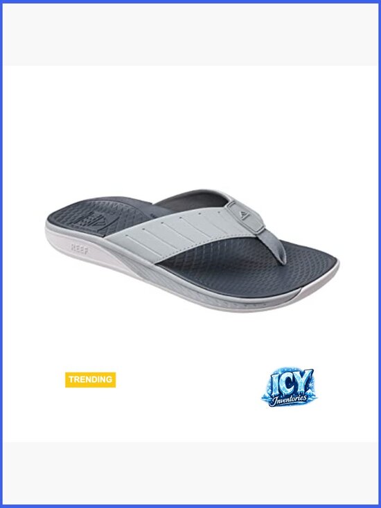 Men\'s Water Friendly Flip Flops with Arch Support & Non-Slip Traction
